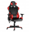 Herní židle RACING ZK-012 — PU kůže, černá / červená, nosnost 130 kg