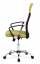 Kancelářská otočná židle POND na kolečkách — chrom, látka, více barev