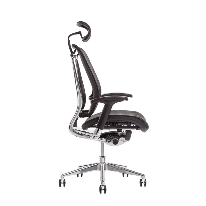 Kancelárska ergonomická stolička LACERTA — viac farieb, nosnosť 150 kg
