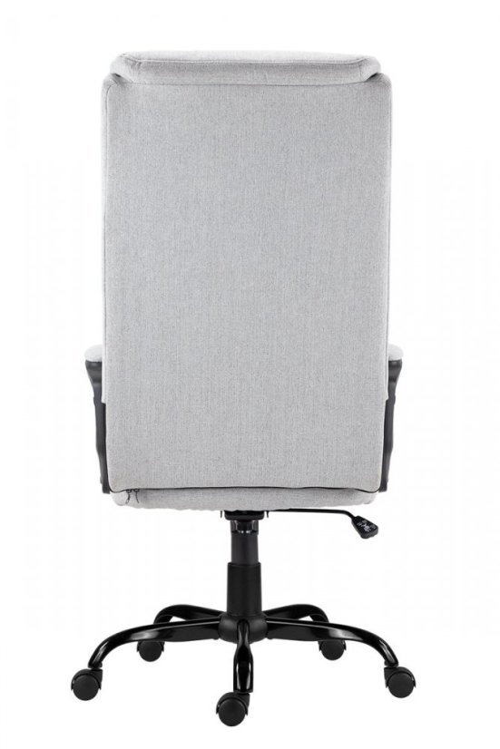Kancelárske kreslo BASETBL XL — látka,  světlo sivá, nosnosť 150 kg