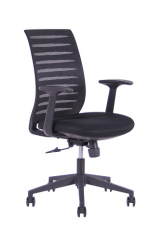 Kancelářská ergonomická židle Sego STRIP — síť, černá