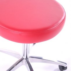 Zdravotnická stolička Sego STAND — hliník, PU kůže, více barev