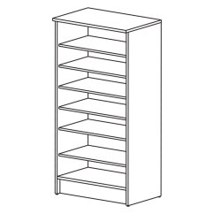 Botník ETA — dub IDEA nábytek
