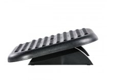 Podložka pod nohy Antares FOOTREST STANDARD — černá, úhlově nastavitelná Antares