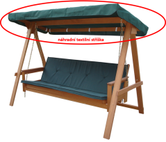 stříška k houpačce VEGAS LUX