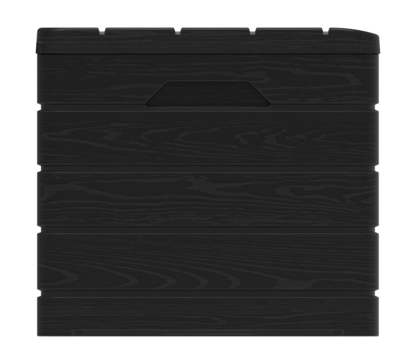 DOLOMITI 640 L zahradní plastový úložný box - grafit