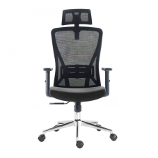 Kancelárska ergonomická stolička ERGO MAX — čierna, nosnosť 150 kg