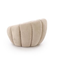 GASPAR 2 Relaxačné Kreslo v Béžovej Látke