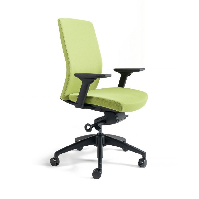 Kancelářská ergonomická židle BESTUHL J2 BP — více barev, bez podhlavníku