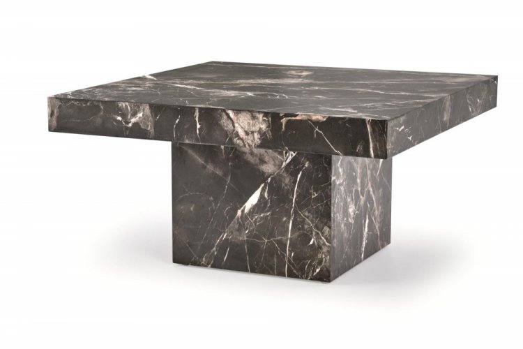 Konferenční stolek MONOLIT — dekor černý mramor