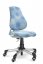 Rostoucí dětská židle na kolečkách Mayer ACTIKID A2 – bez područek - Čalounění Mayer: Aquaclean modrá 2428 42
