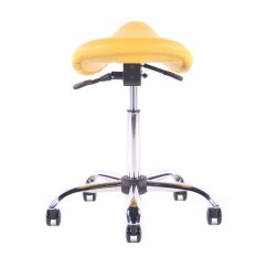 Zdravotnická stolička Sego PAD — chrom, PU kůže, více barev Sego