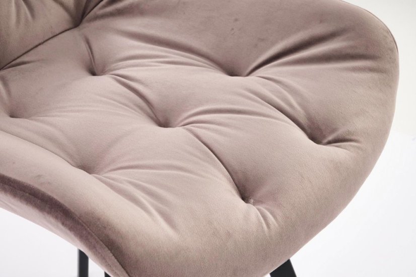 Elegantné Béžové Kreslo BECKY s otočnou funkciou Halmar