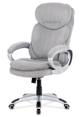 Kancelárske kreslo na kolieskach KASPER – s podrúčkami, čalúnené