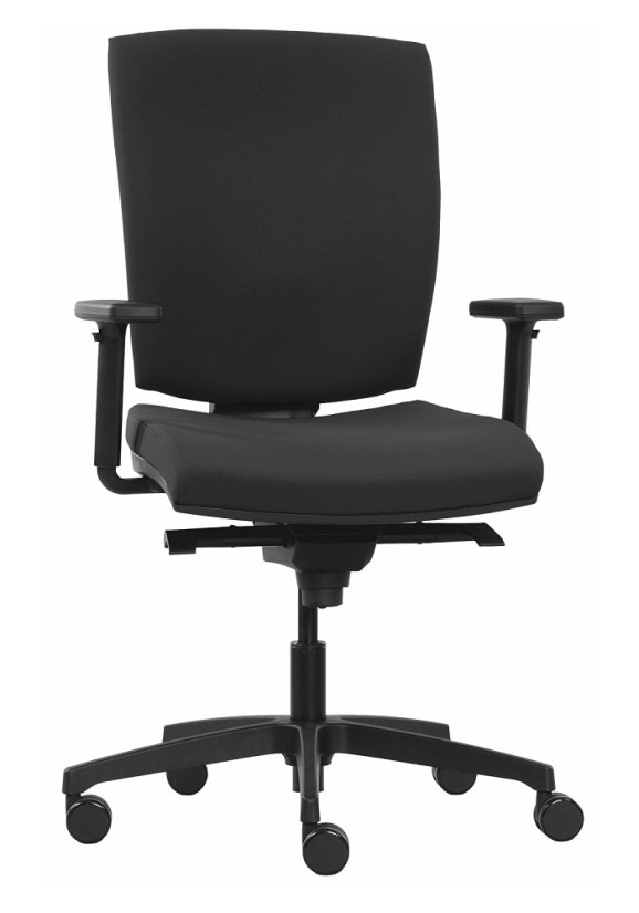 Ergonomická kancelárska stolička RIM ANATOM AT 986 B – čierna