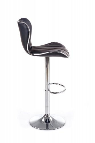 Barová židle NEUF – ekokůže, černá