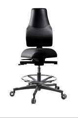 Zdravotní židle THERAPIA STANDI zvýšená -⁠ na míru, eko kůže, více barev