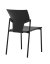 Konferenční židle KVADRATO 131 – černý plast, RIM