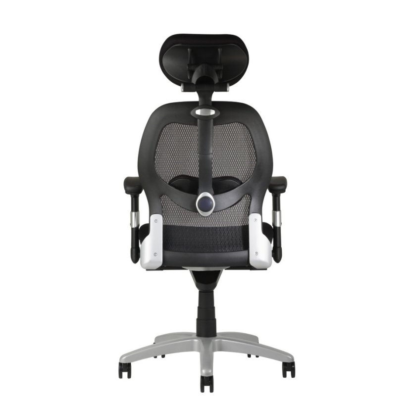 Ergonomická kancelárska stolička na kolieskach SATURN – s podrúčkami, viac farieb