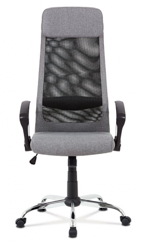 Kancelářská otočná židle PERRY na kolečkách — chrom, látka, více barev - Barevné varianty židle PERRY: Červená
