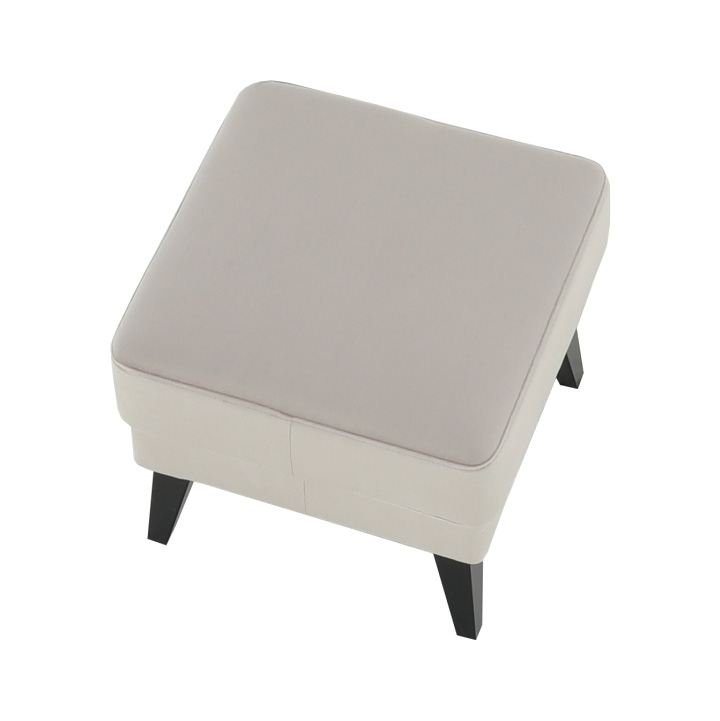 Taburet RODEZA — viac farieb - Farebné prevedenie RODEZA: Šedá / čierne nohy