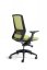 Kancelárska ergonomická stolička BESTUHL J17 BLACK — viac farieb - Farebné prevedenie J17 BLACK: Modrá