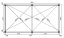 Bioklimatická pergola INTRO PLUS 6x3 m, hliník -  volně stojící