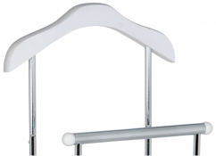 Nemý sluha SKRIP — chróm / biela