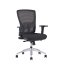 Kancelářská židle na kolečkách Office Pro HALIA MESH BP – s područkami a bez opěrky hlavy - Čalounění Halia: Černá 2628