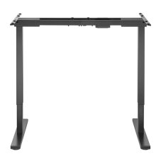 Elektricky výškově stavitelný rám stolu POWERTON – rozsah 500 mm, černá, 100 kg