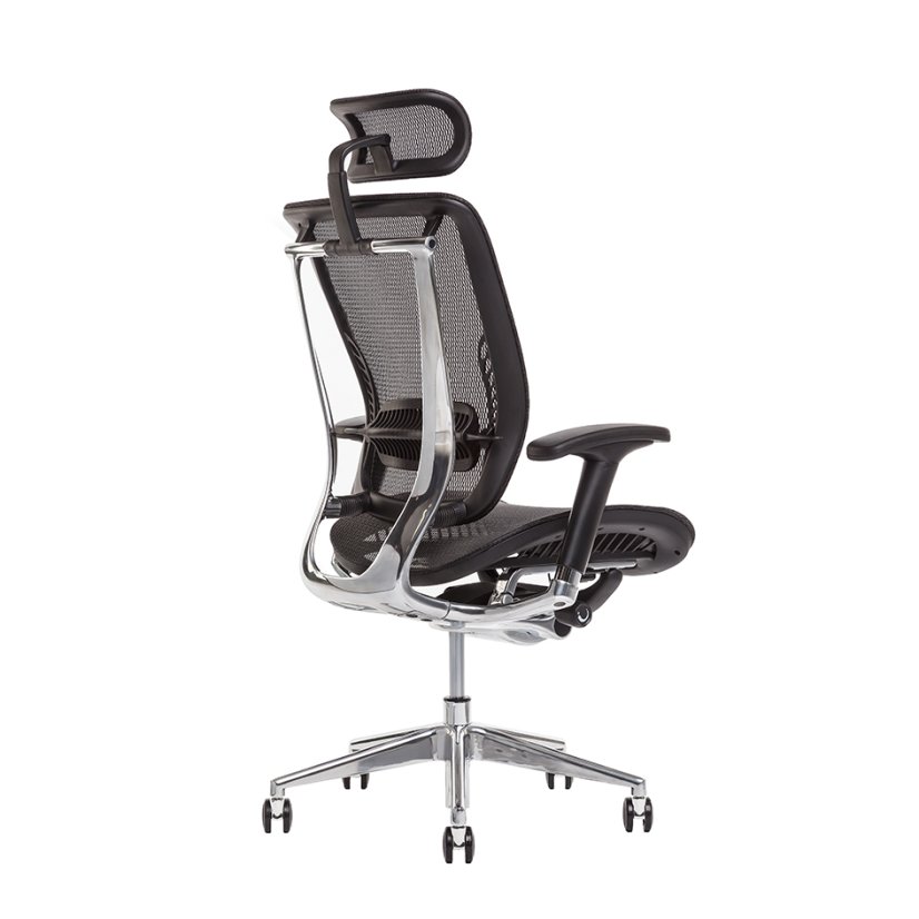 Kancelárska ergonomická stolička LACERTA — viac farieb, nosnosť 150 kg