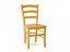 Dřevěná jídelní židle bez područek Stima PAYSANE MASIV – buk, nosnost 155 kg