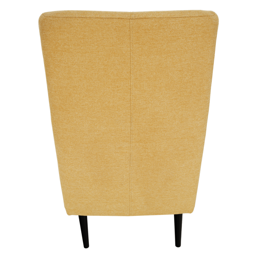 Křeslo ušák SAMY — masiv, látka, více barev