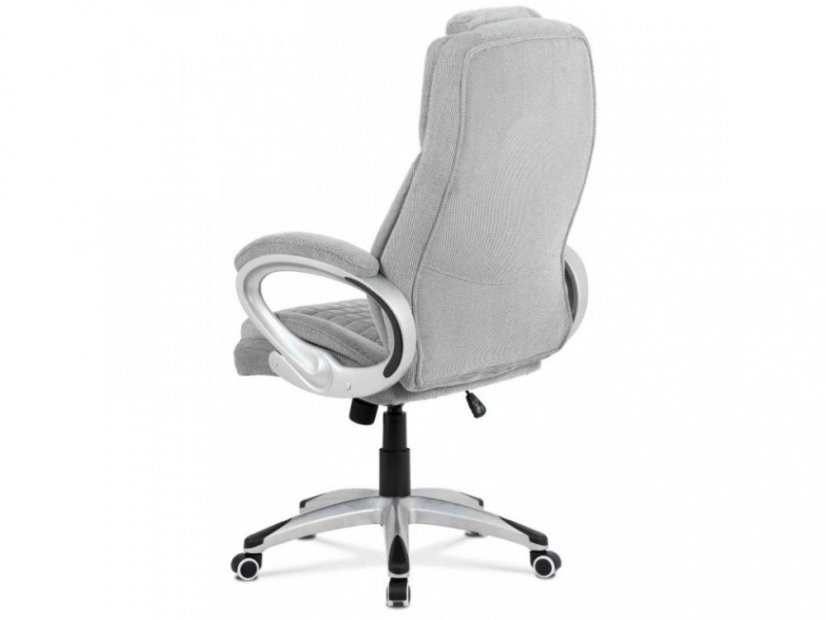 Kancelářské křeslo RAMOS — látka, štříbrná Autronic