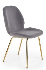 Jedálenská stolička AFRODITA – látka, sivá