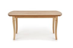 Jídelní rozkládací stůl FREDERIK –? 160x90x74 (+80), dřevo, dub craft Halmar