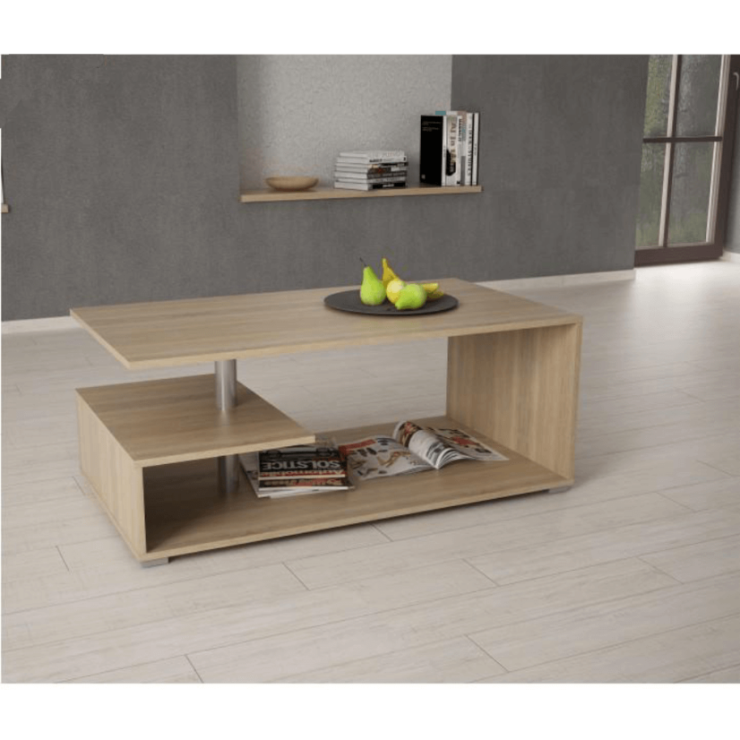 Konferenčný stôl DORISA — 110x60x45 cm, viac farieb - Farba dreva DORISA: bílá