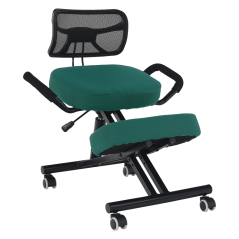 Ergonomická kľačadlo RUFUS – čierna látka