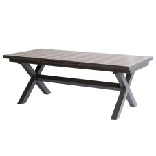 Zahradní stůl rozkládací KERAMIX — 200+60 cm, keramická deska, hliník