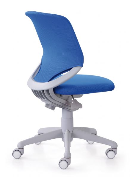Rastúca detská stolička na kolieskach Mayer SMARTY 2416 02 – bez podrúčok, modrá