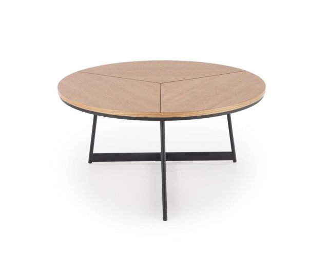 Konferenční stolek KARIDA — přírodní dub / černá