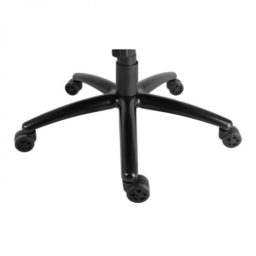 Herní židle IRON XL — látka, černá, nosnost 130 kg