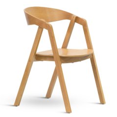 Křesílko GURU odstín dub– moderní design s bukovou kostrou, Stima