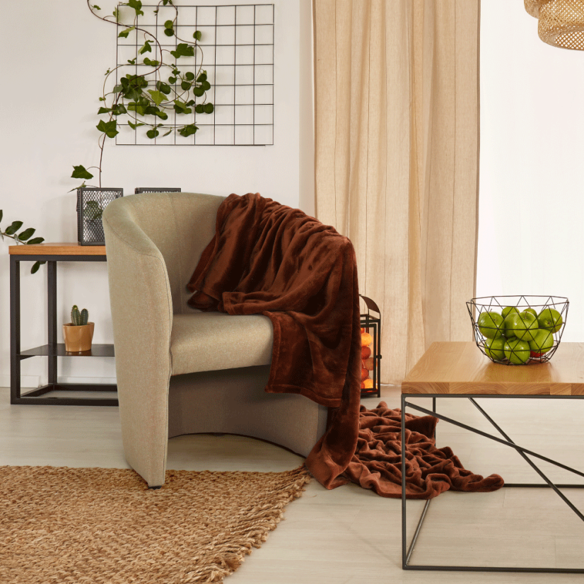 Relaxační křeslo CUBA — látka, více barev Kondela