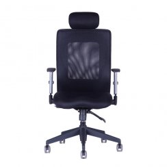 Kancelárska stolička na kolieskach Office Pro CALYPSO XL SP4 – s podrúčkami a podhlavníkom