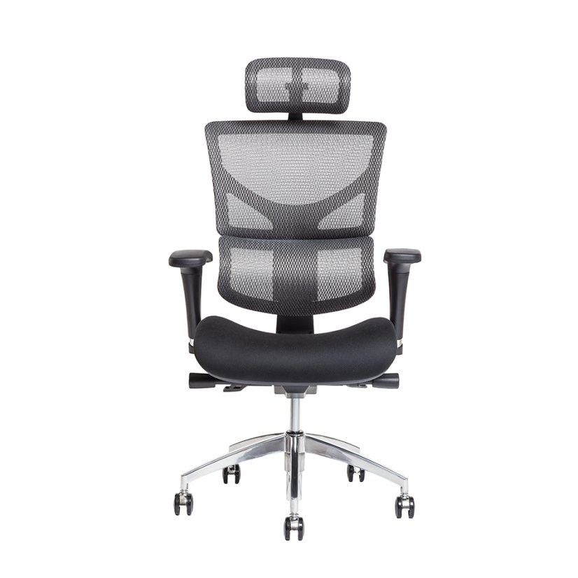 Kancelárska ergonomická stolička MEROPE SP — viac farieb, nosnosť 135 kg - Čalúnenie MEROPE SP: Modrá