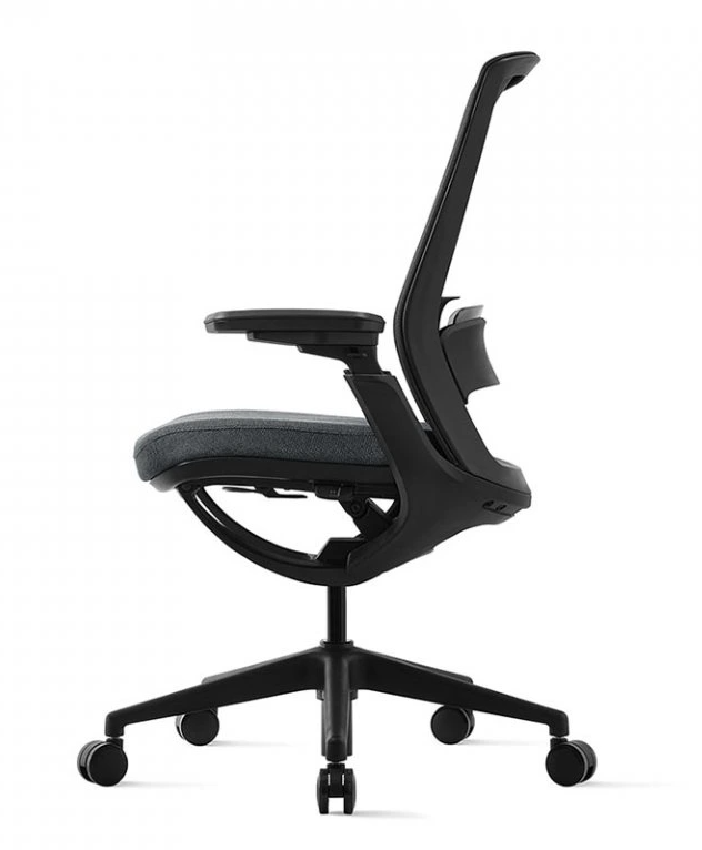 Kancelárska ergonomická stolička ROLY BLACK – sieťovina, viac farieb - Varianty stoličky ROLY: Svetlomodrá
