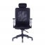 Kancelářská židle na kolečkách Office Pro CALYPSO XL SP4 – s područkami a podhlavníkem - Čalounění Calypso: Antracit 1211