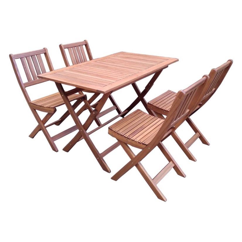 Zahradní stůl HAVANA — 117x75x70 cm, masiv IDEA nábytek