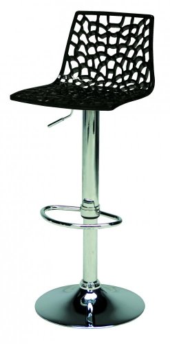 Barová výškově stavitelná židle Stima SPIDER bar – sedák plast, více barev - Barva plastu Stima: Nero/P